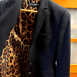 Dolce & Gabbana παλτό Made in Italy, ολόμαλλο, σε πολύ καλή κατάσταση με φόδρα cupro