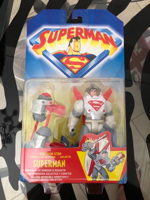 Neutron Star Superman figure used, Superman Animated Series 1996