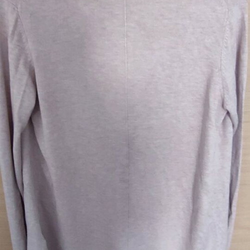 Zara knitted cardigan Large like new, beige pink