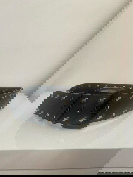 BERSHKA Ζώνη Μαύρη