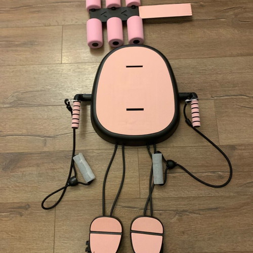 Abdominal trainer multifunctional machine new, pink