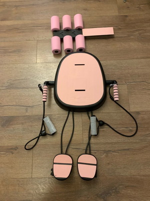 Abdominal trainer multifunctional machine new, pink