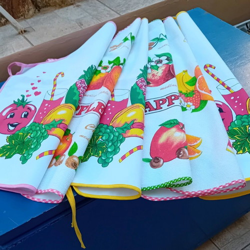 Kitchen aprons new, various designs, pack of 36 pieces