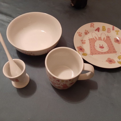 Children's dinner set for girl new in box