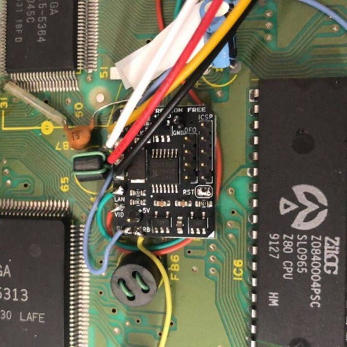 SEGA Mega Drive 1 PAL French RGB model with Region Free & 60Hz Mod