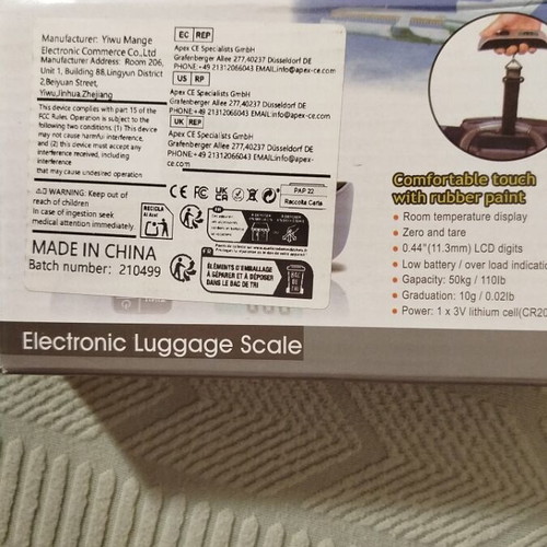 Electronic scale new, precise weight for packages and products
