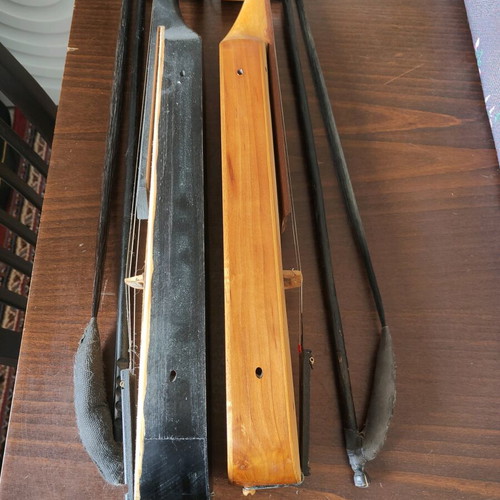 Pontian lyres like new, 2 handmade with kapán bows