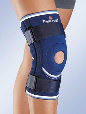 Orliman 4103 neoprene knee brace with stays and straps used