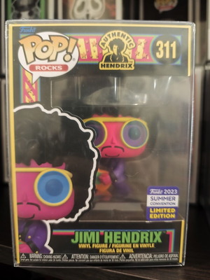 Funko Pop Jimi Hendrix exclusive new
