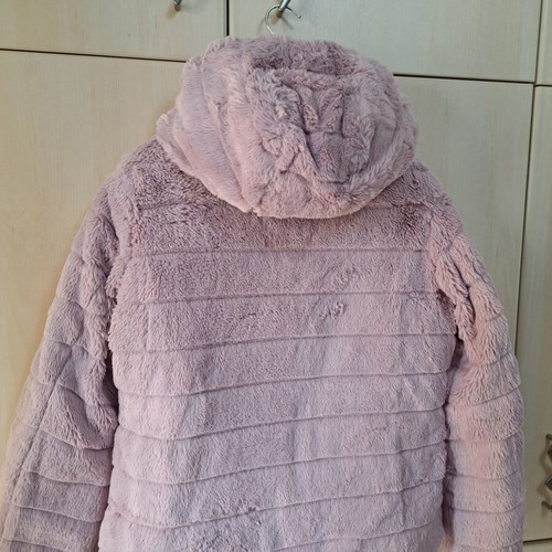 Women's jacket new, double face, size XL, purple lilac