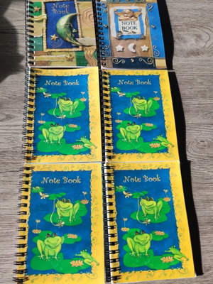 Small spiral notebooks, pack
