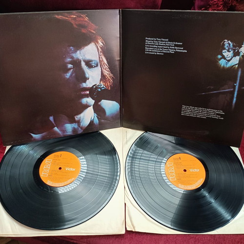 David Live 2xLP used, original 1977 English edition