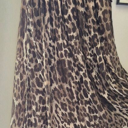 Gina Tricot Leopard Dress Medium Like New