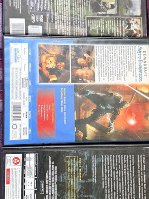 3 DVD movie set: The Red Phone, Manhunt, Downdraft, The Jackal