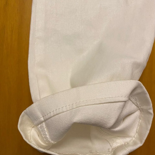 Richmond jeans new, white with silver details, size S