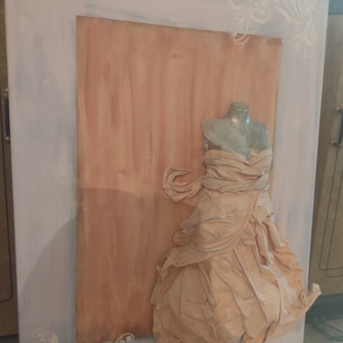 Handmade decorative 3D painting like new