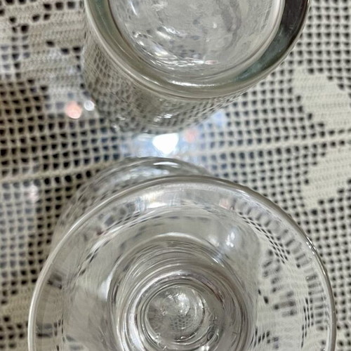 Budweiser Budvar Retro Collectible Glasses Set of 2 0.4L like new