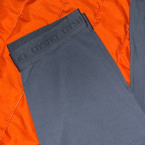 Oysho Sport Leggings, blue, size M