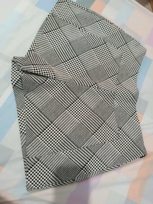 Zara καρό σορτσάκι με τσέπες L μεταχειρισμένο