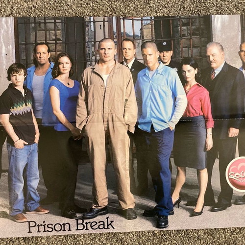 Prison Break - Johnny Depp Insert Poster from magazine Katerina In good condition Price 9 Euros