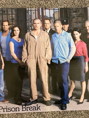 Prison Break - Johnny Depp Insert Poster from magazine Katerina In good condition Price 9 Euros