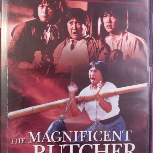 The Magnificent Butcher DVD used, comedy action drama with Greek subtitles