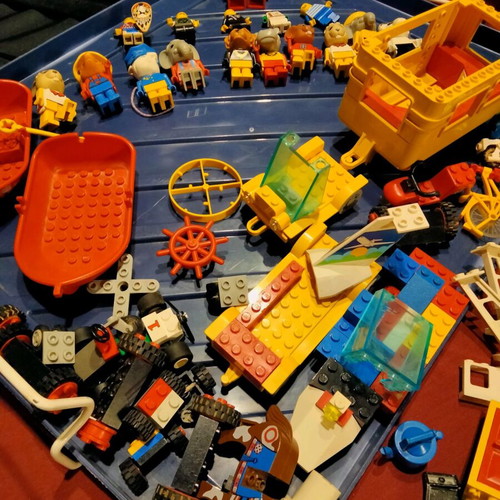 LEGO Fabuland & Vintage Collection used with original storage bucket