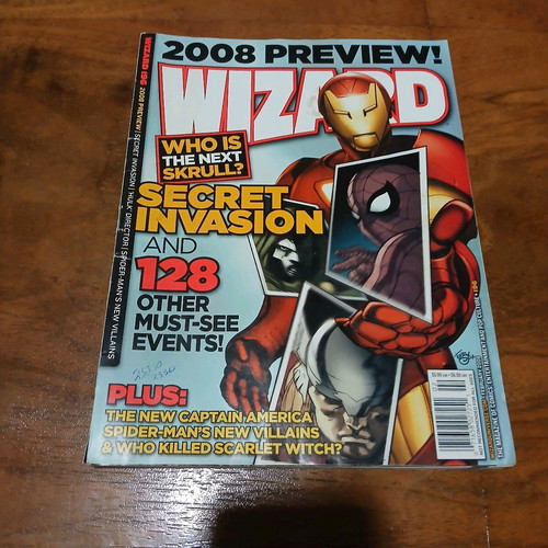 Wizard magazines used, pack of 9 issues with Jim Lee special