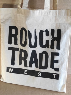 Rough Trade Records tote bag new, cotton fabric