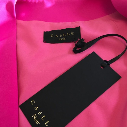 Gaelle Paris extravagant dress new, size 40FR, black and pink