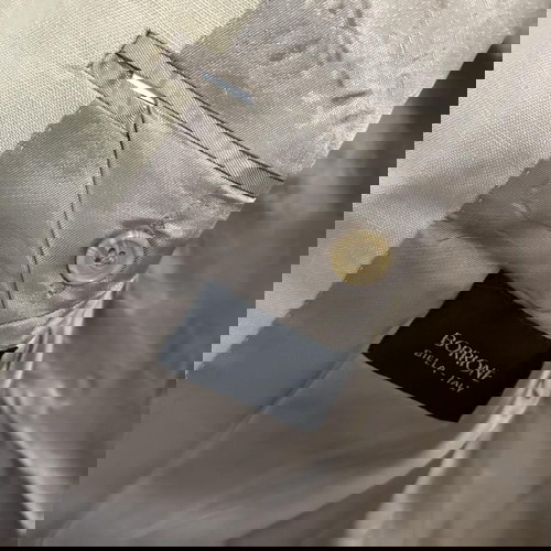 Borrione ιταλικό αντρικό σακάκι μεταχειρισμένο, μπεζ, μέγεθος M/L