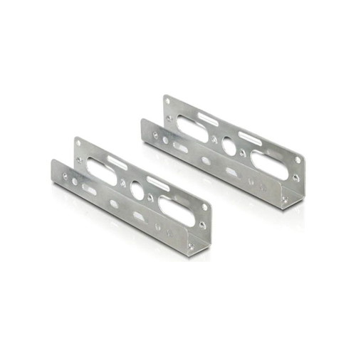 Metal brackets for 2.5" to 3.5" drive bay like new