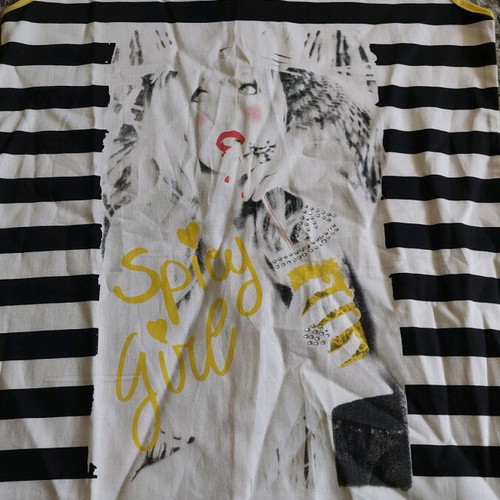 Evita children's dress new, black and yellow, age 12