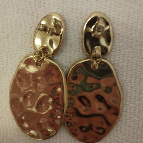 Zara earrings like new, black and gold