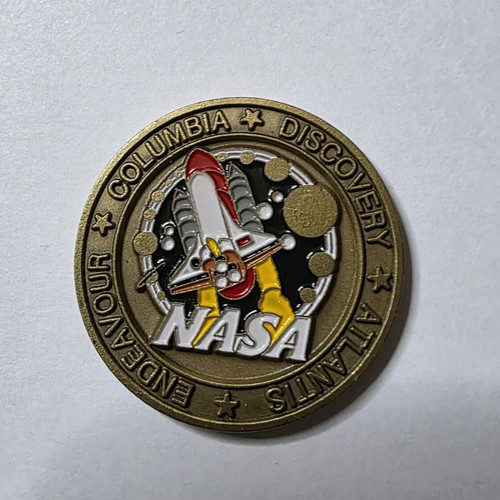 NASA Kennedy Space Center Space Shuttle Program commemorative coin