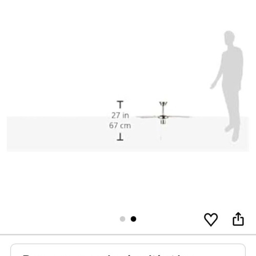 Vintage ceiling fan like new, 105 cm diameter