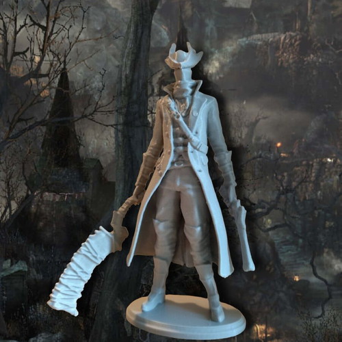 Μινιατούρα Hunter Bloodborne καινούργια, ύψος 14 εκατοστά