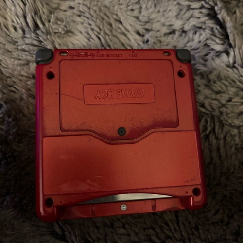Game Boy Advance SP Groudon Edition μεταχειρισμένο, αυθεντικό Nintendo