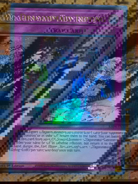 Dragonmaid Tidying (Ultra Rare, Yugioh)
