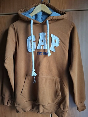 GAP sweatshirt brown with fleece lining like new size M