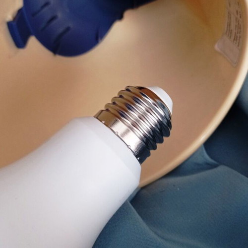 Telco desk lamp foldable blue and white, like new