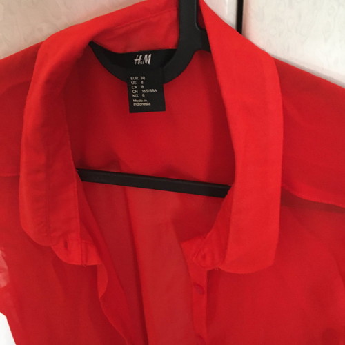 T-shirt see through coral
