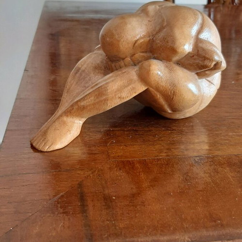 Wooden sculpture Palaistis like new, hand-carved