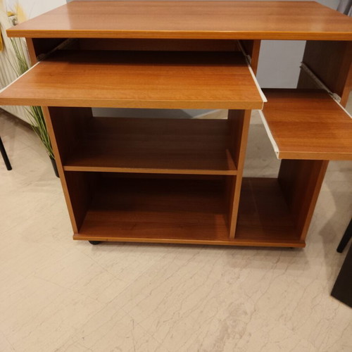Office desk with wheels, sturdy, 90x56x84 cm