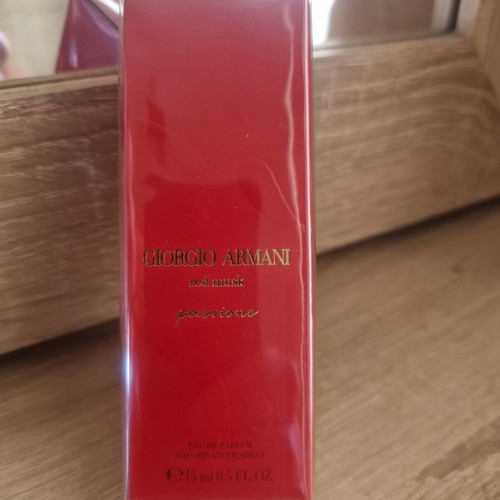 Giorgio Armani Sì Passione Red Musk Eau de Parfum travel size 15ml new