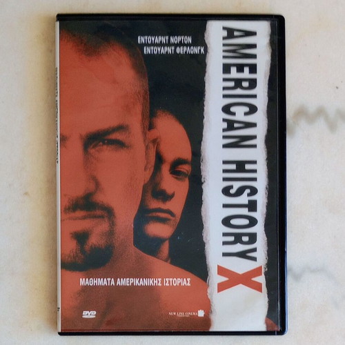 American History X DVD like new, drama social genre
