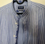 Light blue striped shirt new