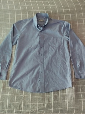 Giust Uomo men's long-sleeve shirt used, blue