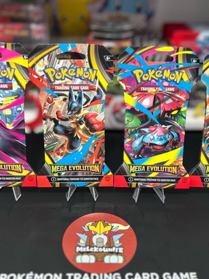 Pokemon TCG Mega Evolution Base Set, καινούργιο σετ 4 συσκευασιών