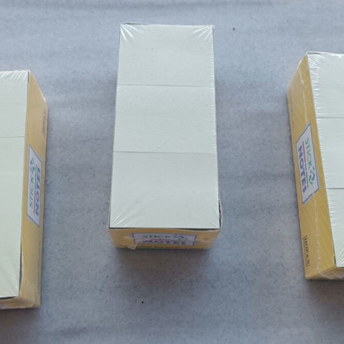 Yellow Sticky Notes 38x50 mm pack of 36, new